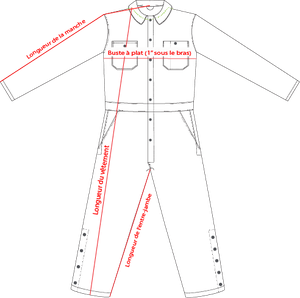 Charte de grandeur 40677 (S à 5XL)